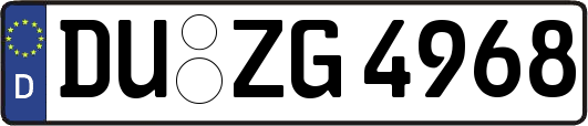 DU-ZG4968