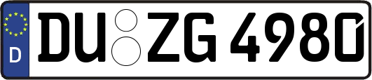 DU-ZG4980