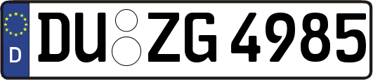 DU-ZG4985