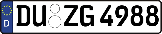 DU-ZG4988
