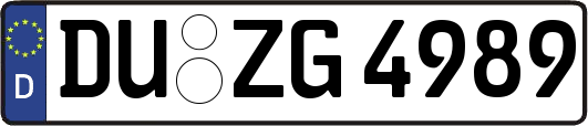 DU-ZG4989