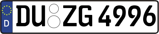 DU-ZG4996