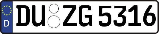 DU-ZG5316