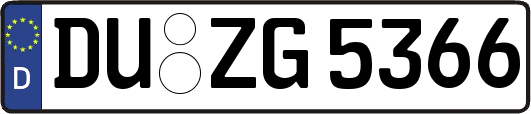 DU-ZG5366
