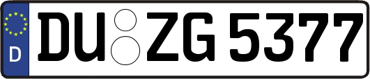 DU-ZG5377