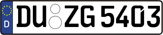 DU-ZG5403