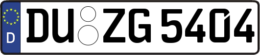 DU-ZG5404