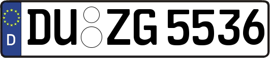 DU-ZG5536