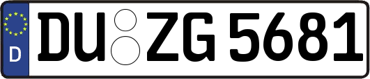 DU-ZG5681