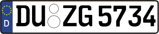 DU-ZG5734