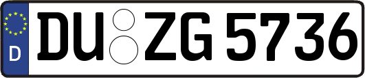 DU-ZG5736