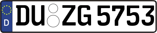 DU-ZG5753