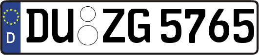 DU-ZG5765