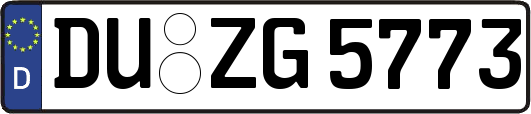 DU-ZG5773
