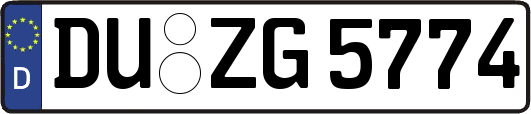 DU-ZG5774