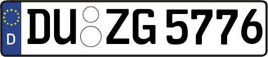 DU-ZG5776