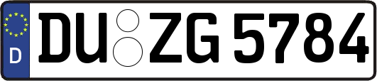 DU-ZG5784