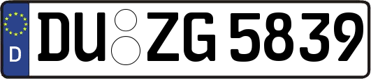 DU-ZG5839