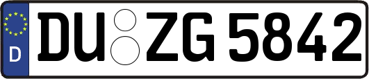 DU-ZG5842