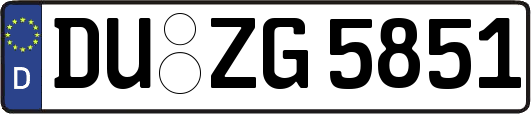 DU-ZG5851