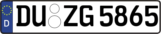 DU-ZG5865