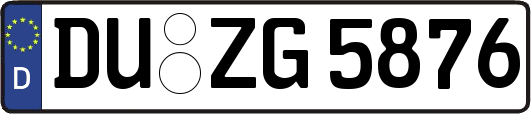 DU-ZG5876