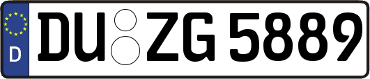 DU-ZG5889
