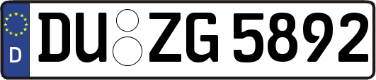 DU-ZG5892