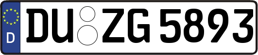DU-ZG5893
