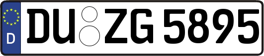 DU-ZG5895