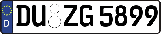DU-ZG5899