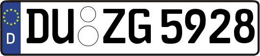 DU-ZG5928