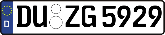 DU-ZG5929