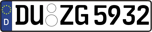 DU-ZG5932