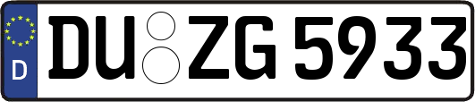DU-ZG5933