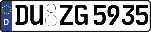DU-ZG5935