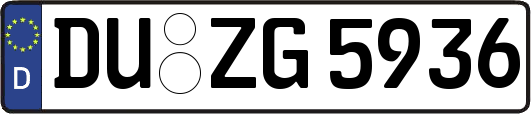 DU-ZG5936