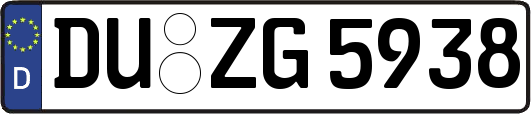 DU-ZG5938