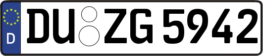 DU-ZG5942