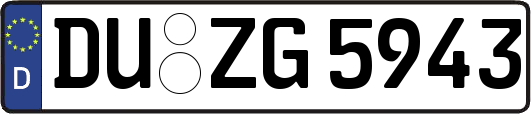 DU-ZG5943