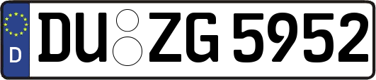 DU-ZG5952