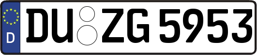 DU-ZG5953