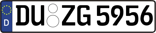 DU-ZG5956