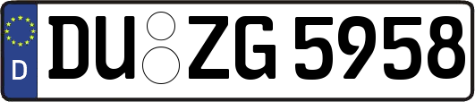 DU-ZG5958