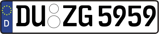 DU-ZG5959