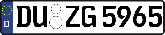 DU-ZG5965