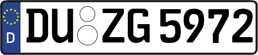 DU-ZG5972