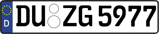 DU-ZG5977