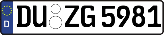 DU-ZG5981