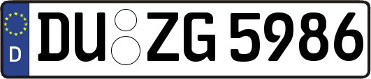 DU-ZG5986